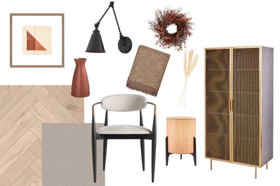 Japandi style home decor